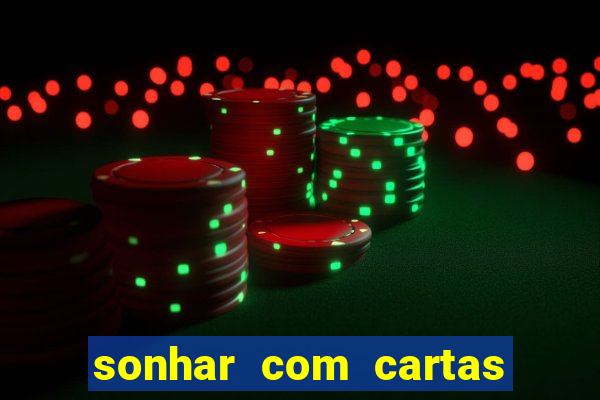 sonhar com cartas de baralho no chao